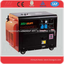 Air-cooled 5kw portable silent diesel generator